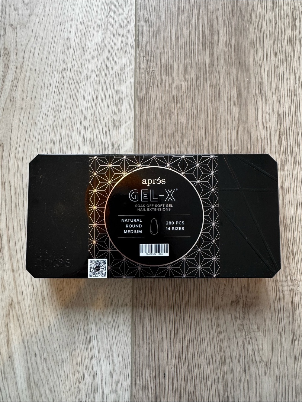 Après GEL-X® NATURAL ROUND MEDIUM BOX OF TIPS - (280PCS)